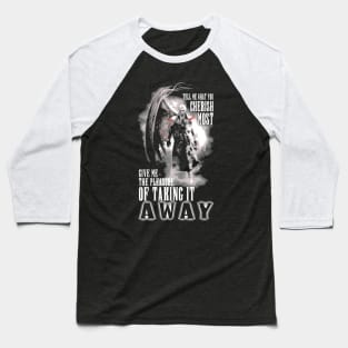 Sephiroth FF7 The One Winged Angel  3 Baseball T-Shirt